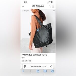 MZ Wallace PACKABLE MARKET TOTE